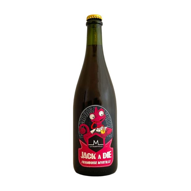 Jack a Die Framboise Myrtille 75cl - La Manivelle