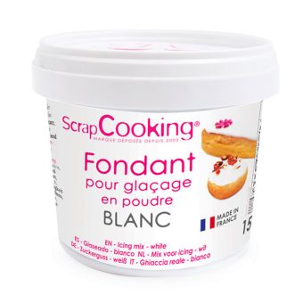 Fondant Glacage Blanc Poudre 150g - Scrapcooking