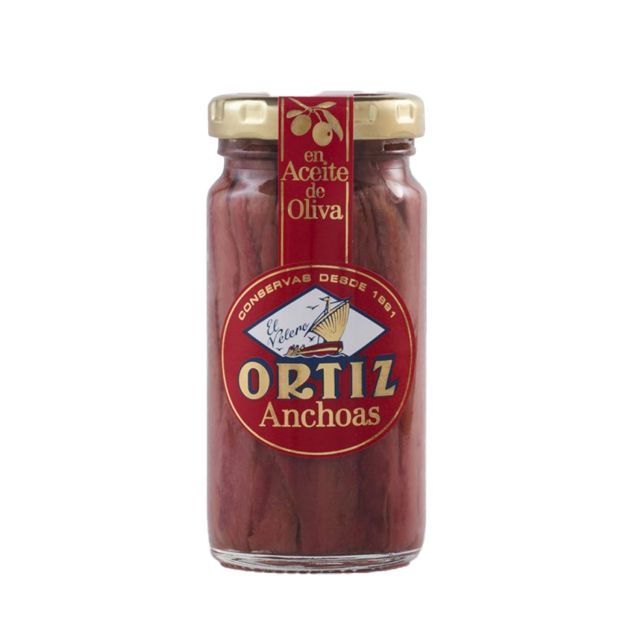 Anchois à l'Huile d'Olive 95g - Ortiz