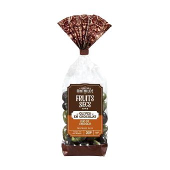 Sachet Olives en Chocolat 200g - Comptoir de Mathilde