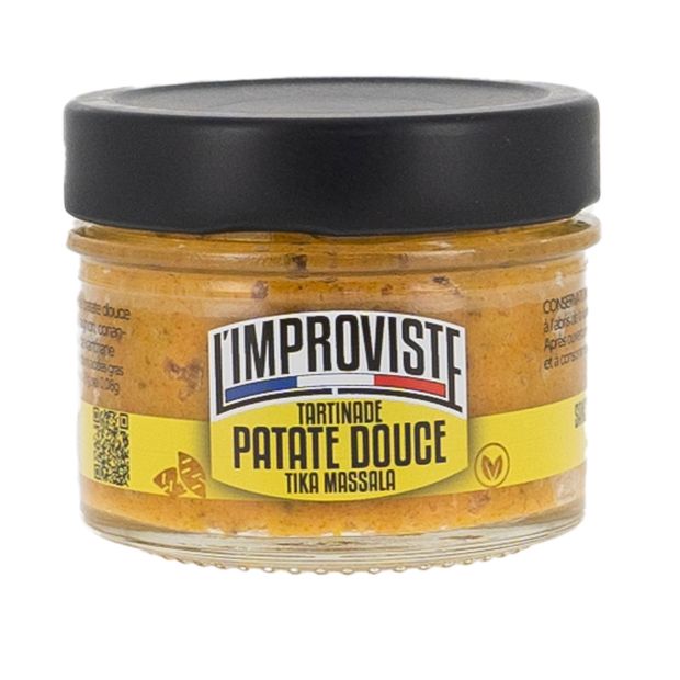 Tartinade Patate Douce Tika Massala 95g - L'improviste