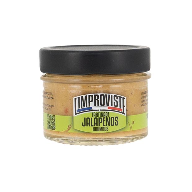 Tartinade Jalapenos Houmous 95g - L'improviste