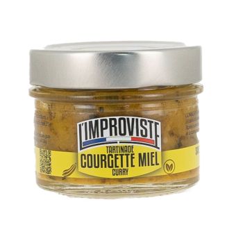 Tartinade Courgette Miel Curry 95g - L'improviste