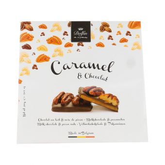 Caramel Chocolat au Lait et Noix de Pécan 200g - Dolfin