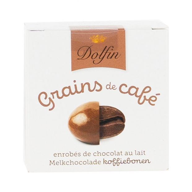Grains de Café Enrobés de Chocolat au Lait 115g - Dolfin