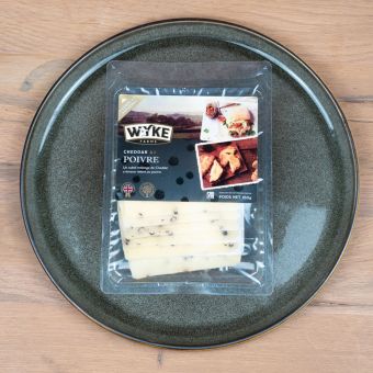 Cheddar Poivre 160g - Wyke Farms