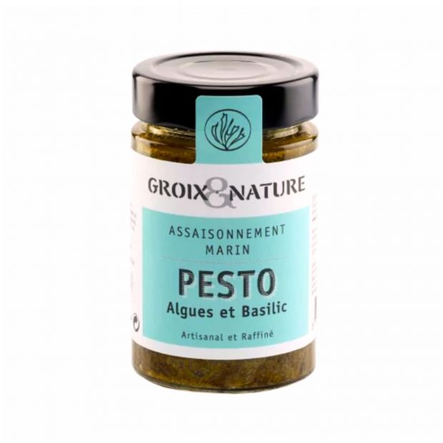 Pesto marin algues basilic 150g - Groix & Nature