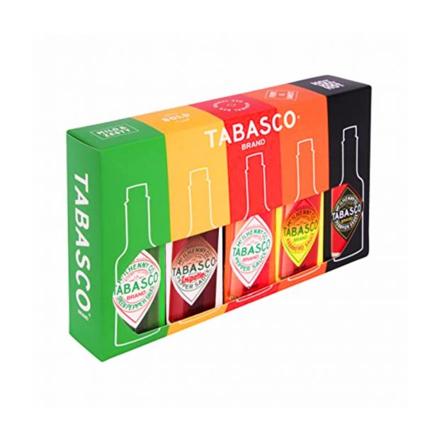 Coffret tabasco 5 x 60 ml - Tabasco