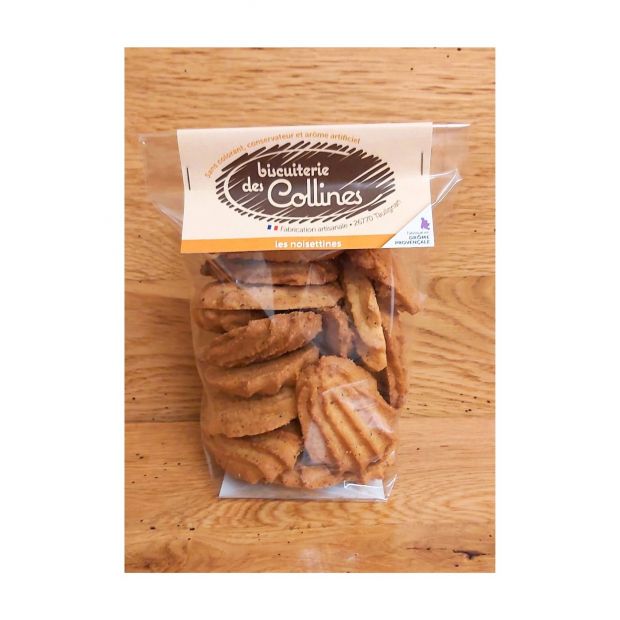 Biscuit à la noisette 150g - Biscuiterie des collines 