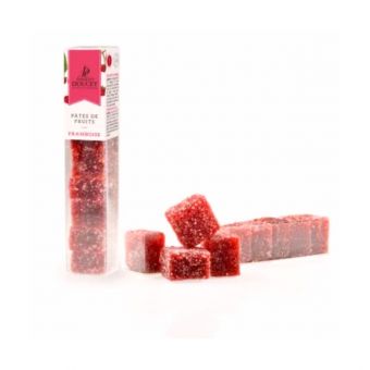 Carrés pâtes de fruits framboise 90g - Doucet