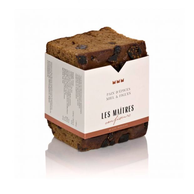 Pain d'épices miel figues 220g - Les maîtres confiseurs 