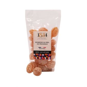 Sachet bonbons miel IGP de Provence verveine 160g - Confiserie 1844
