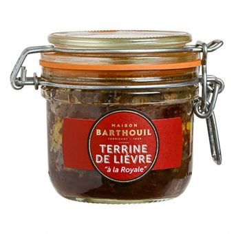Terrine de Lièvre à la Royale Bocal 190 g - Barthouil