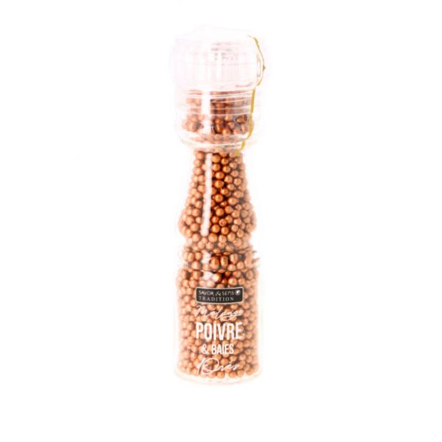 Mélange poivre et baies dorées 75g - Savor & Sens