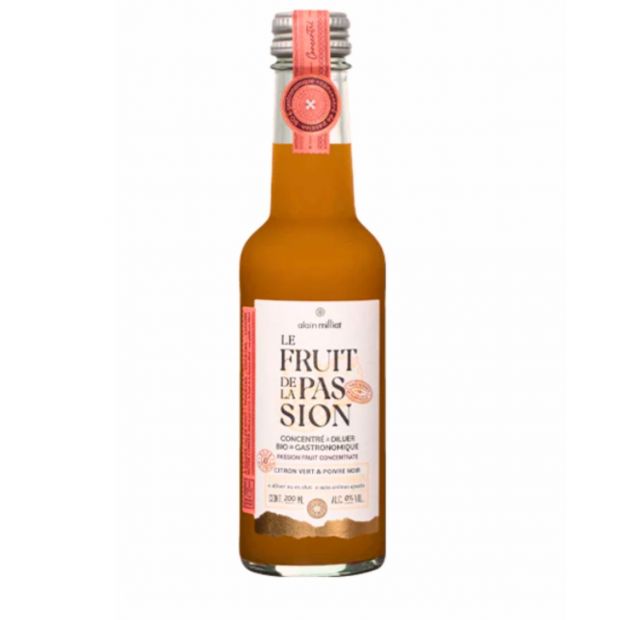 Concentré fruit de la passion bio 20cl - Alain Milliat