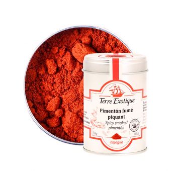 Pimenton fumé piquant 50g - Terre Exotique