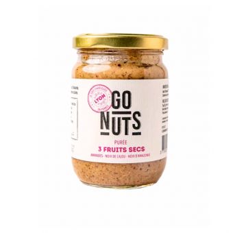 Purée d'amandes noix de cajou et noix d'Amazonie 250g - Go Nuts