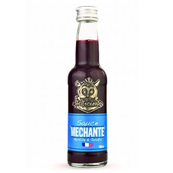 Sauce méchante myrtille 100ml - Hellicious