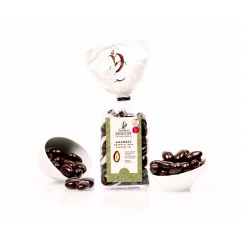 Amandes caramel sel noir 200g - François Doucet