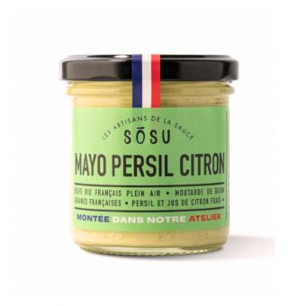 Mayonnaise citron et persil 140g - Sosu