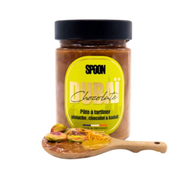 Pâte à tartiner spoon Dubaï 340g - Maison Naja