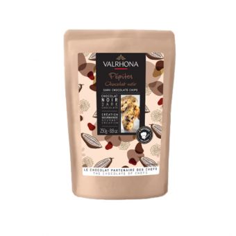 Sachet Pépites Chocolat Noir 250 g - Valrhona