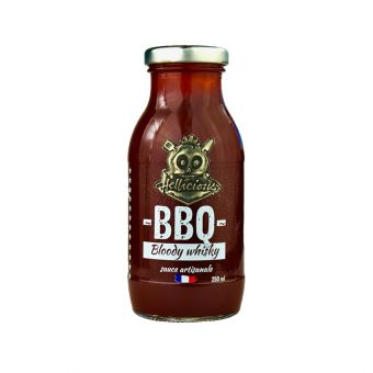 Bloody Whisky Sauce BBQ 250 ml - Hellicious