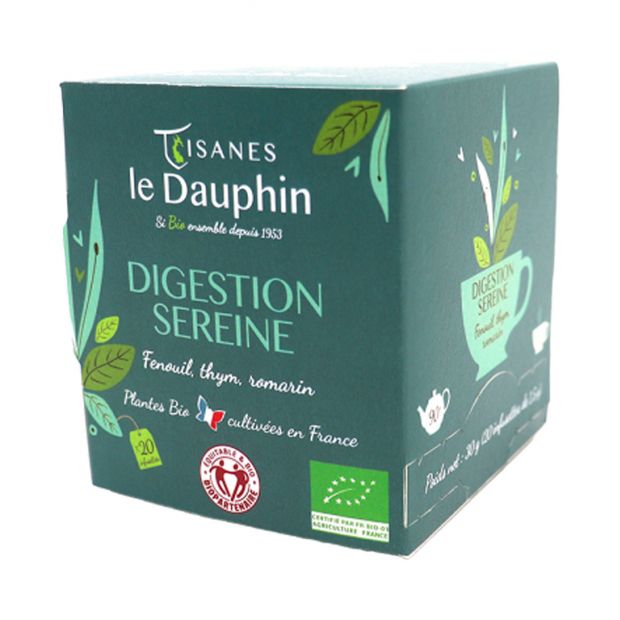 Infusettes Digestion Sereine - Le Dauphin