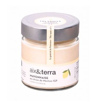 Mayonnaise au citron de Menton IGP 180g - Aix&Terra