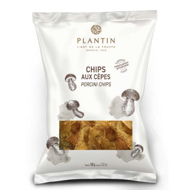 Chips aux cèpes 100g - Plantin