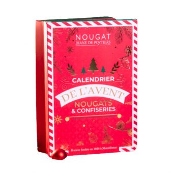 Calendrier de l'avent nougat & confiserie 170g - Nougat Diane de Poytiers 
