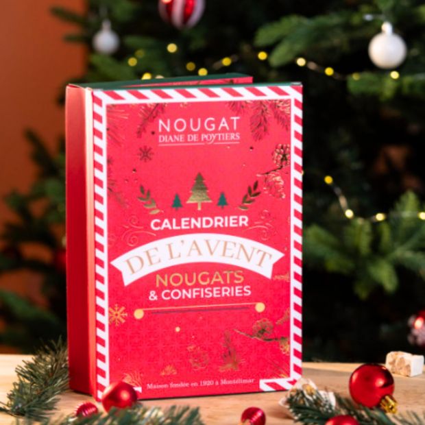 Calendrier de l'avent nougat & confiserie 170g - Nougat Diane de Poytiers 