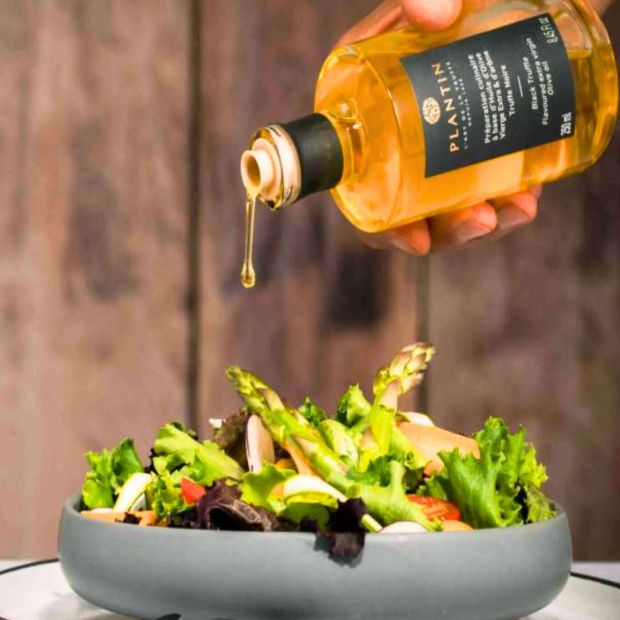 Huile d'olive vierge extra aromatisée truffe noire 100ml - Plantin