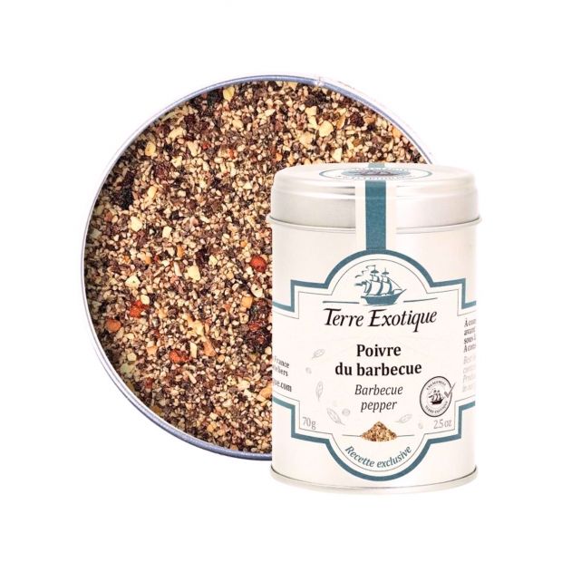 Poivre du barbecue 70g - Terre Exotique