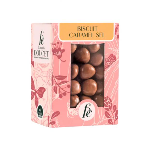 Biscuit caramel sel étui 90g - François Doucet