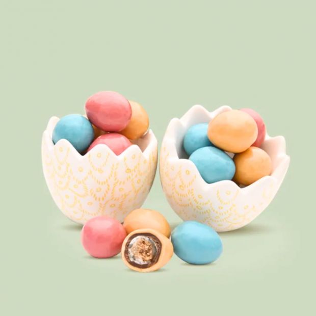 Oeufs feuilletés multicolores étui 110g - François Doucet