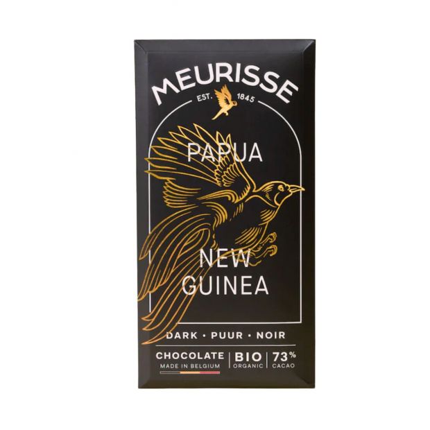Tablette chocolat noir 73% Papouasie nouvelle guinée 100g - Meurisse