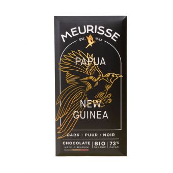 Tablette chocolat noir 73% Papouasie nouvelle guinée 100g - Meurisse