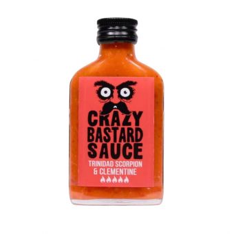 Sauce crazy bastard trinidad scorpion & clémentine 100ml - Crazy Bastard