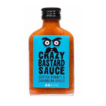 Sauce crazy bastard scotch bonnet & caribbean spices 100ml - Crazy Bastard
