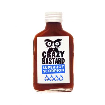 Sauce crazy bastard super hot scorpion 100ml - Crazy Bastard