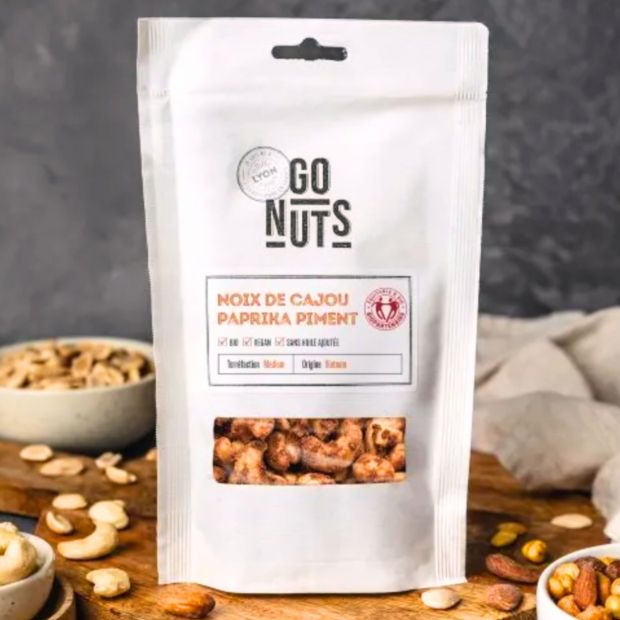 Noix de cajou paprika piment 125g - Go Nuts