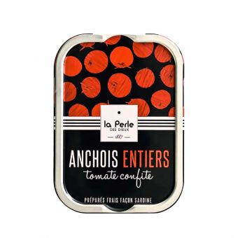 Anchois à la tomate confite 115g - La perle des Dieux