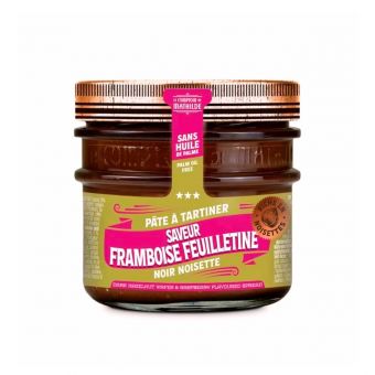 Pâte à tartiner noir noisette framboise 250g - Le Comptoir de Mathilde