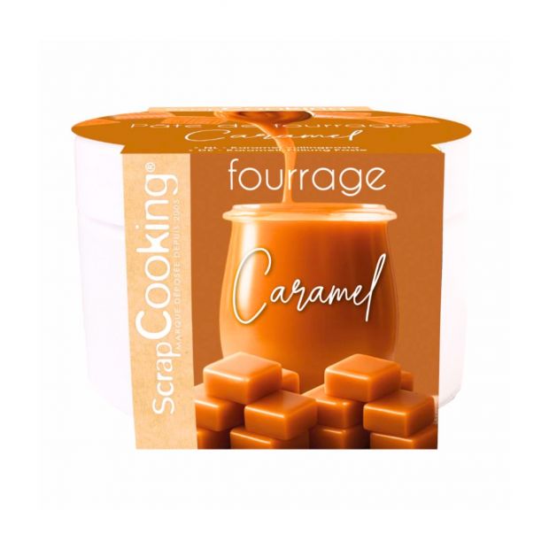 Pâte de fourrage crémeux 200g caramel - Scrapcooking