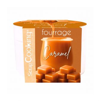Pâte de fourrage crémeux 200g caramel - Scrapcooking