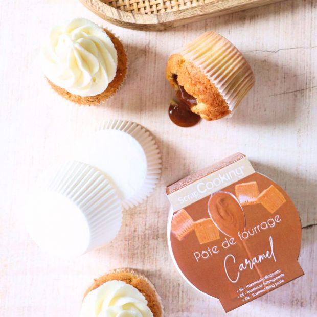 Pâte de fourrage crémeux 200g caramel - Scrapcooking