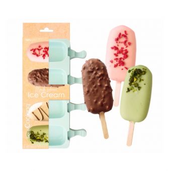 Moule silicone glacé esquimaux - Scrapcooking