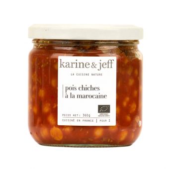 Pois chiches à la marocaine 360g - Karine & Jeff