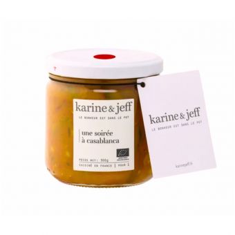 Mijoté de légumes pois chiches et lait de coco 360g - Karine & Jeff